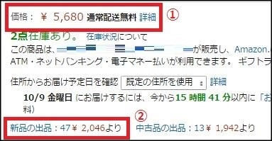 カート価格