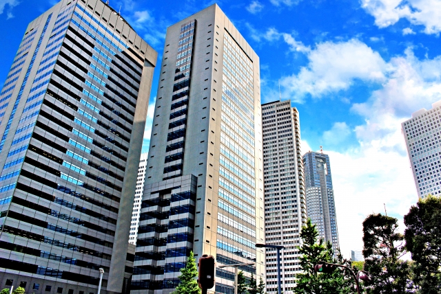 高層ビルの画像
